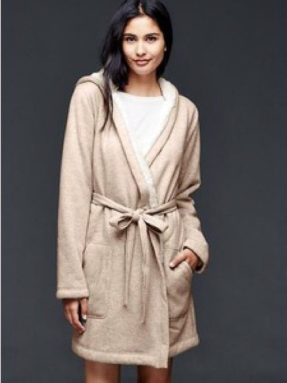 Gap sherpa lined robe - Picture 13 of 13